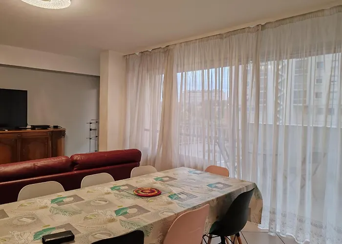Spacieux Et Lumineux T5 Avec 4 Chambres, Au Centre-ville De Mulhouse, Grand Balcon, Grand écran Plat