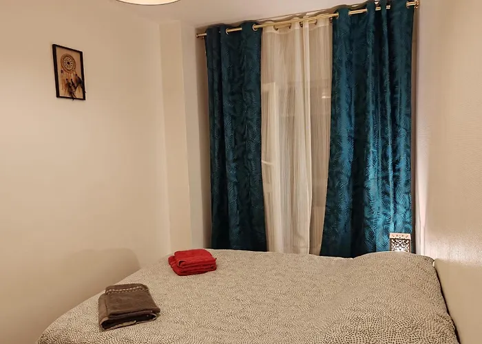 Appartamento Spacieux Et Lumineux T5 Avec 4 Chambres, Au Centre-ville De Mulhouse, Grand Balcon, Grand écran Plat *